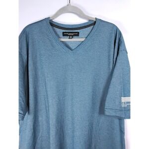 Truth Substance Common Sense Mens 4XL Heathered Blue Short Sleeve‎ Shirt